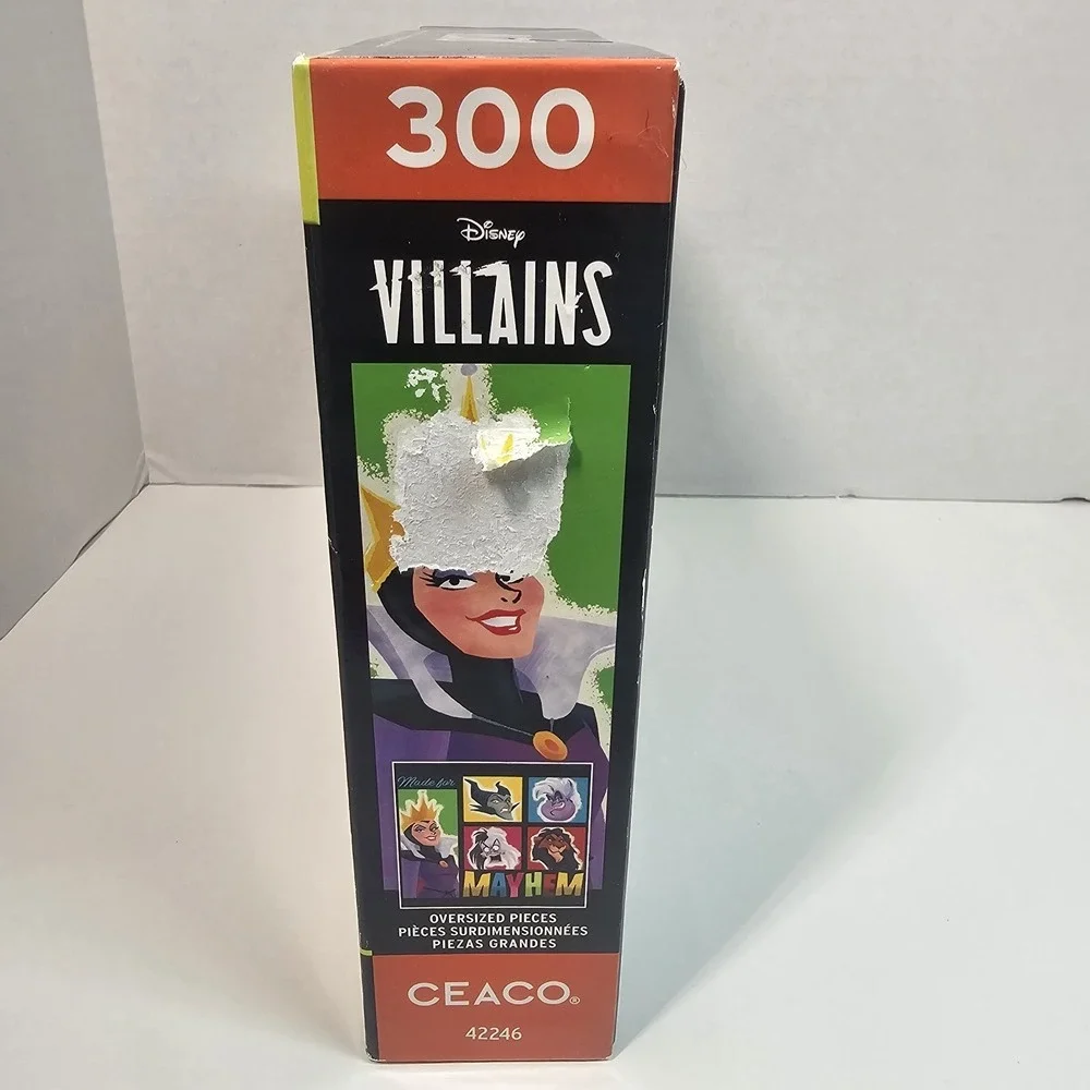 Disney Villains Puzzle Evil Queen Maleficent Ursula Scar 300 Pieces